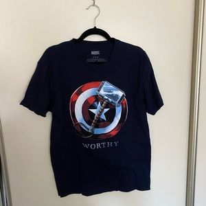 Marvel Thor Captain America T-shirt